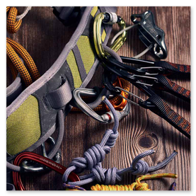 Auffanggurt und weitere Zubehöre